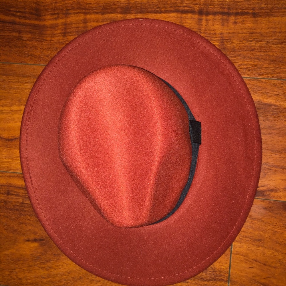RUST COPPER Felt Panama Fedora - Picture 6 of 8